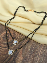 Thumbnail for Double Gold Stone Mangalsutra