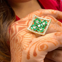 Thumbnail for Lovely Square Diamond Ring
