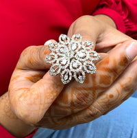Thumbnail for High Quality Oversized Diamond Rings - Abdesignsjewellery