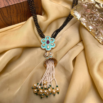 Stunning Kemp Stone Mangalsutra - Abdesignsjewellery