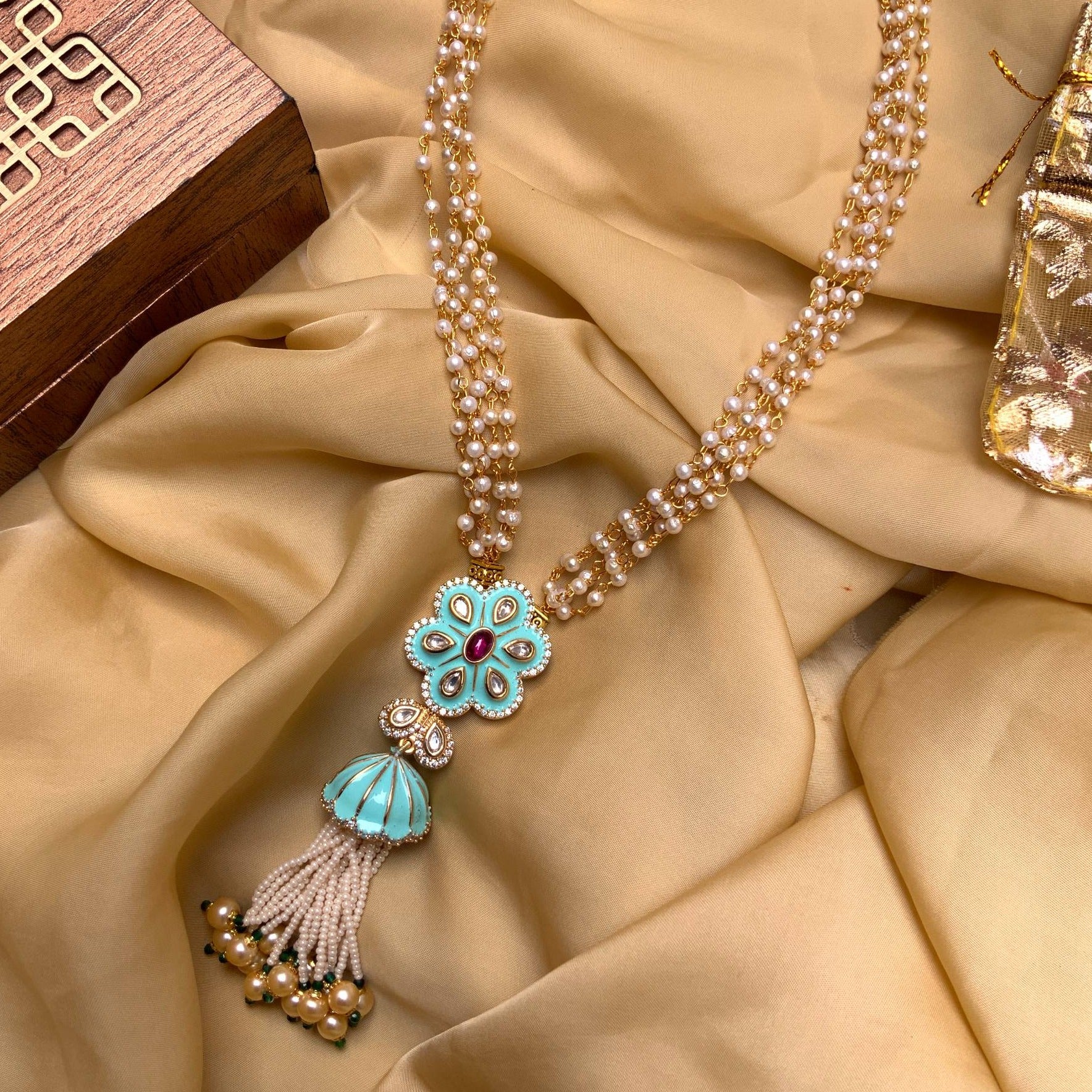 Stunning Kemp Stone Mala - necklace by Abdesigns Jewellery