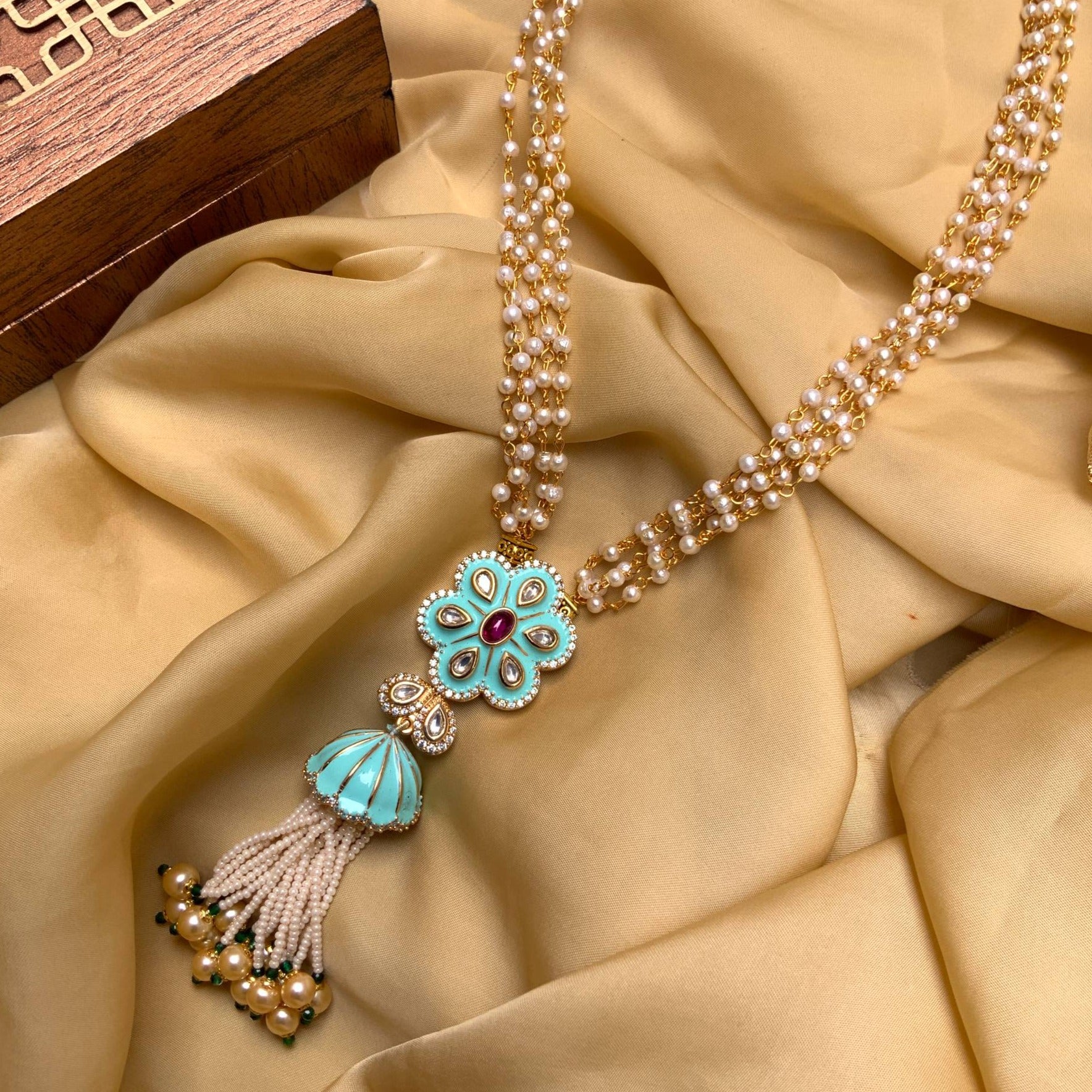 Stunning Kemp Stone Mala - necklace by Abdesigns Jewellery