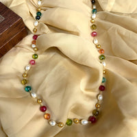 Thumbnail for High Quality Colourful Baroque Pearl Beads Mala