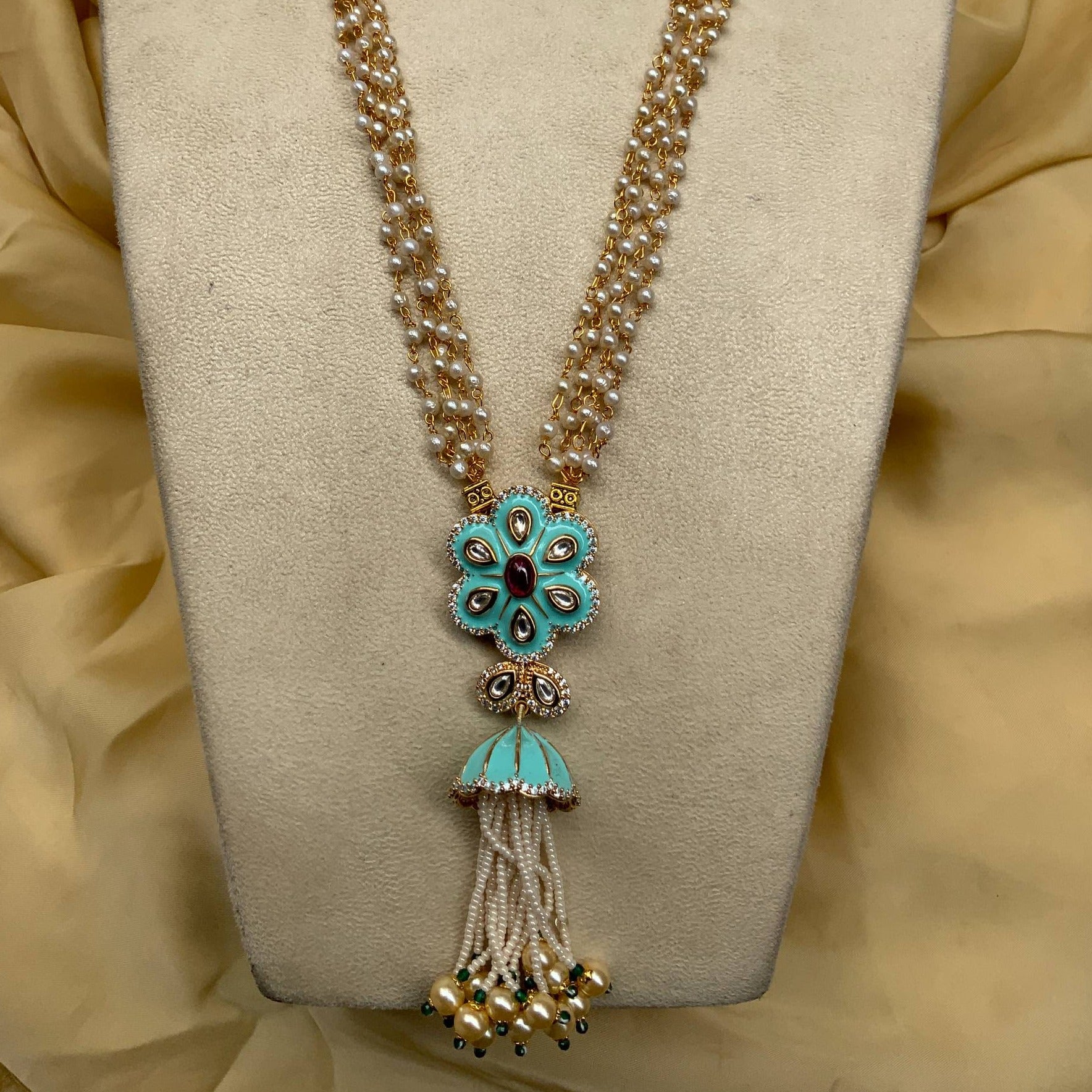 Stunning Kemp Stone Mala - necklace by Abdesigns Jewellery