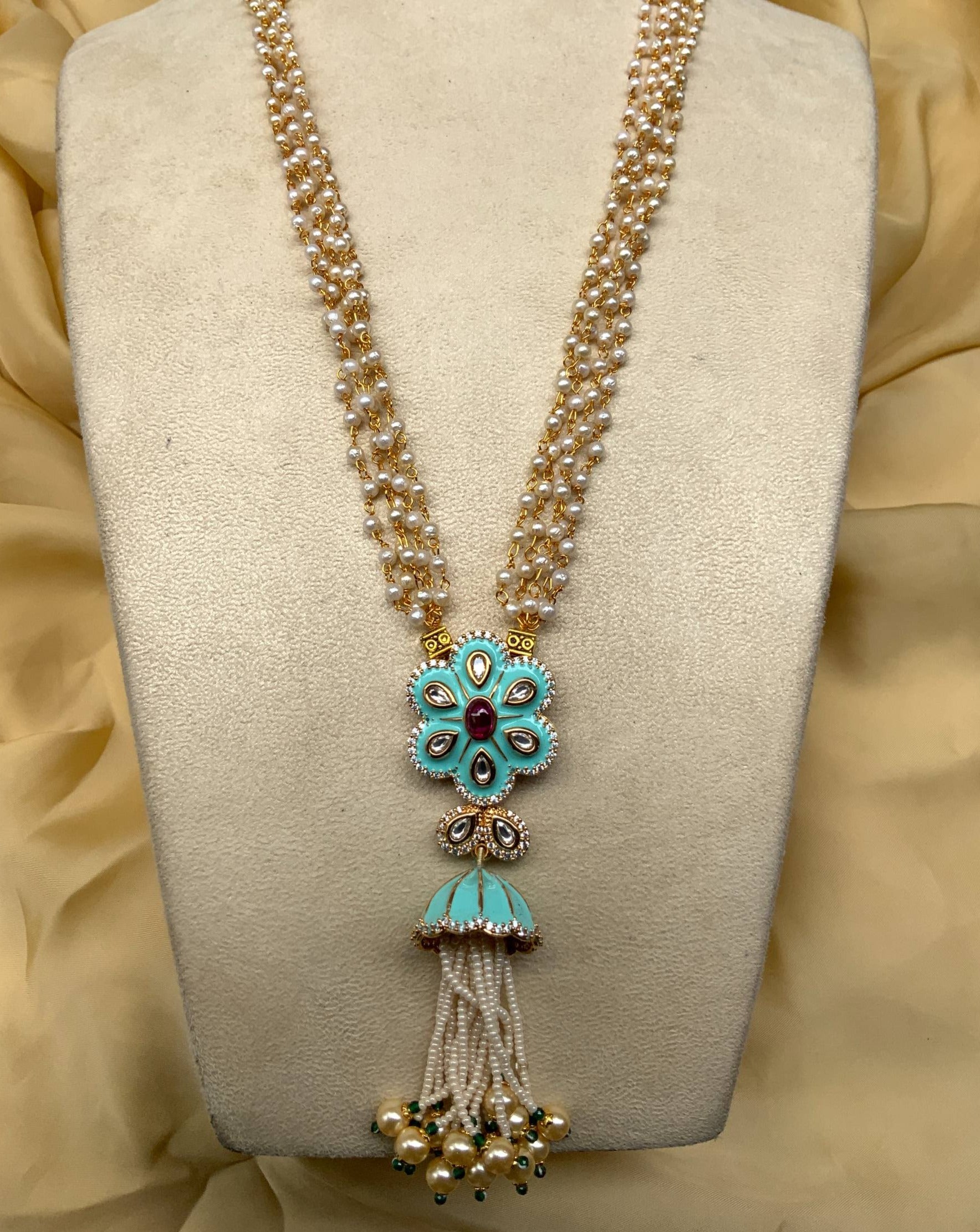 Stunning Kemp Stone Mala - necklace by Abdesigns Jewellery