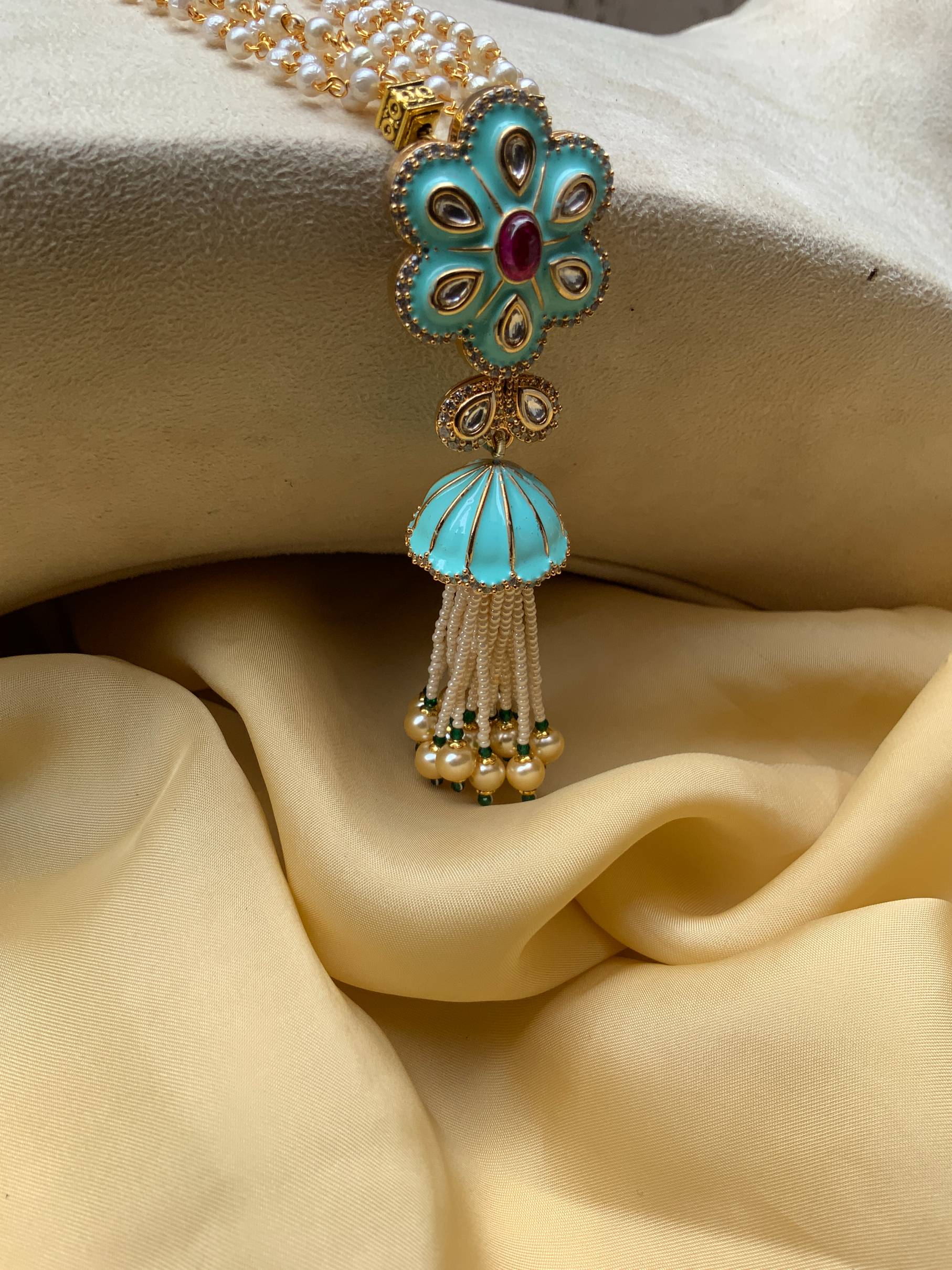 Stunning Kemp Stone Mala - necklace by Abdesigns Jewellery