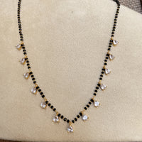 Thumbnail for Gold Plated Diamond Drops Mangalsutra