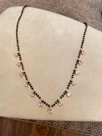 Thumbnail for Gold Plated Diamond Drops Mangalsutra - Abdesignsjewellery