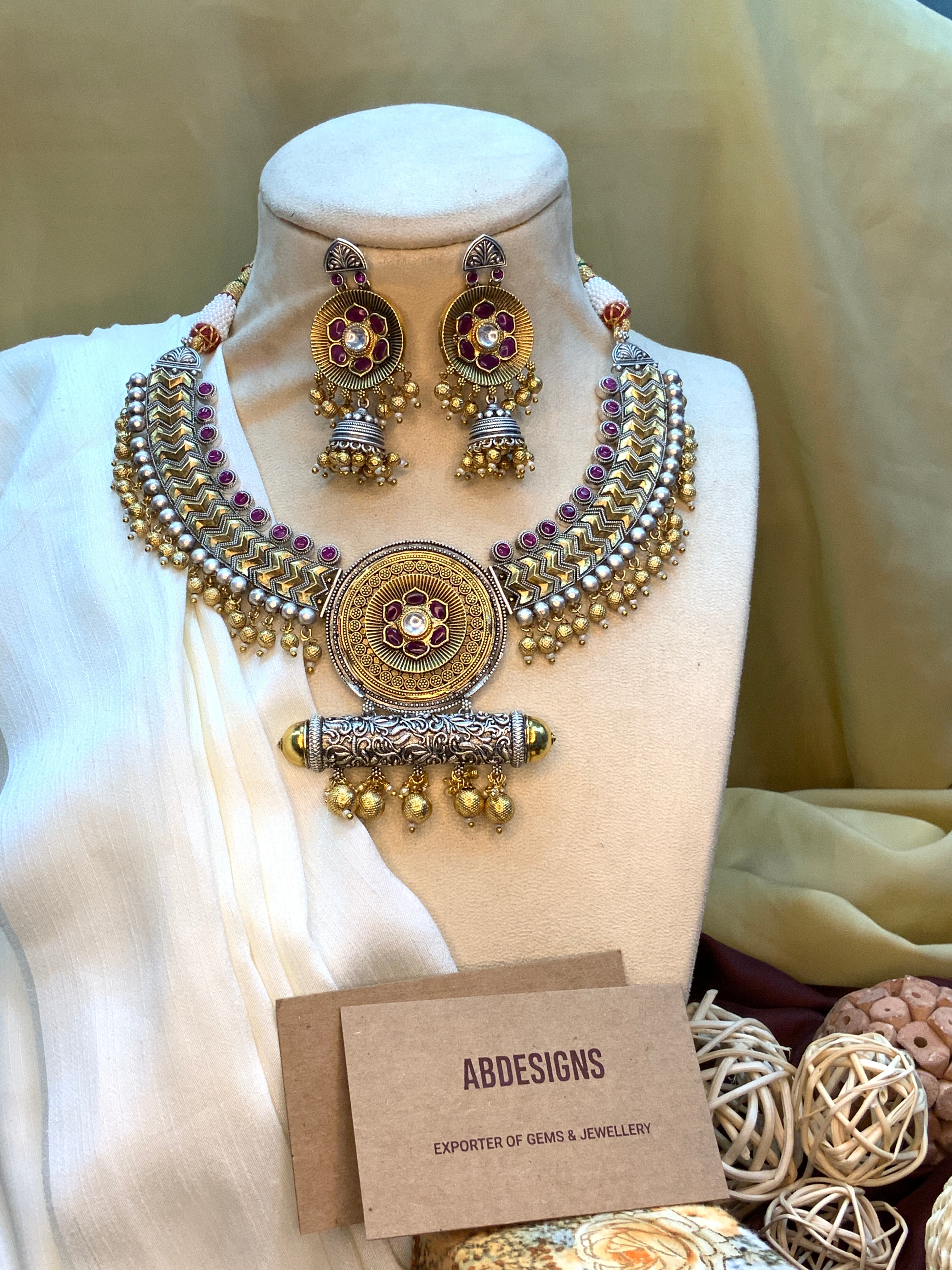 Royal High Quality Silver Fusion Necklace