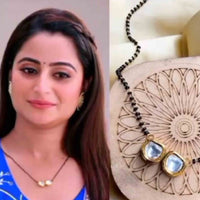 Thumbnail for Aishwarya Sharma Inspired Traditional White Kundan Mangalsutra - Abdesignsjewellery