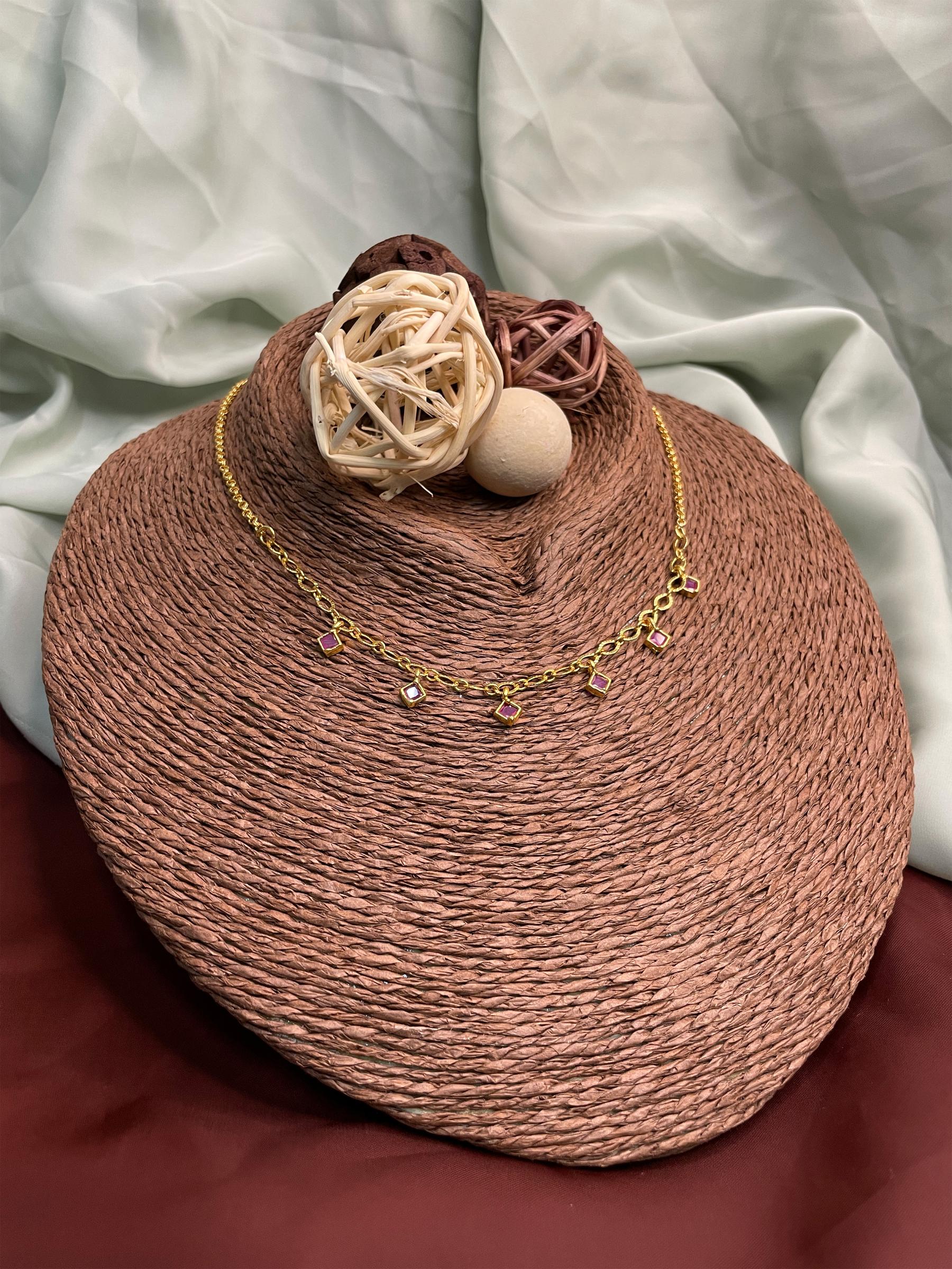 Dailywear Square Necklace - Abdesignsjewellery