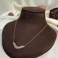 Thumbnail for Exquisite Rose Gold Pendant & Chain - Abdesignsjewellery