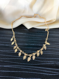 Thumbnail for Minimal Gold Plated Mala Necklace - Abdesignsjewellery