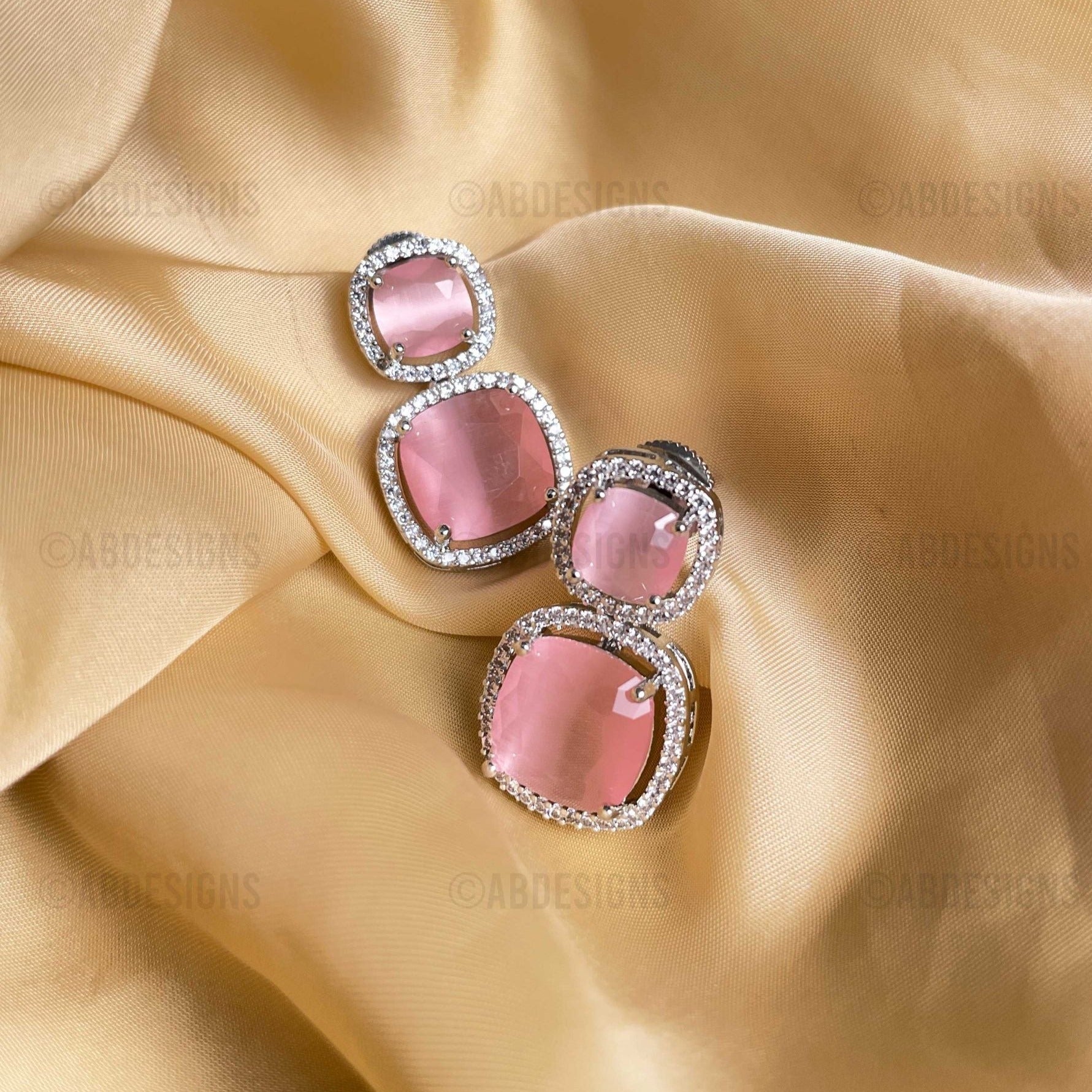 Celebrated Renowned Silver Diamond Choker Necklace - Abdesignsjewellery