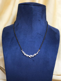 Thumbnail for Elegant Swarovski Style Diamond Mangalsutra