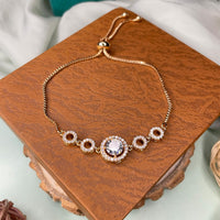 Thumbnail for Cubic Zirconia American Diamond Bracelet - Abdesignsjewellery