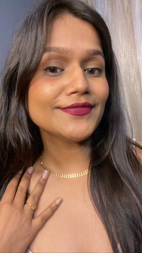 Thumbnail for Manalika Das Dailywear Gold Plated Drop Flower Necklace
