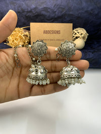 Thumbnail for Latest oxidize High Quality Jhumka Earring