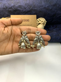 Thumbnail for Latest Fusion Silver Plated Parrot Earring