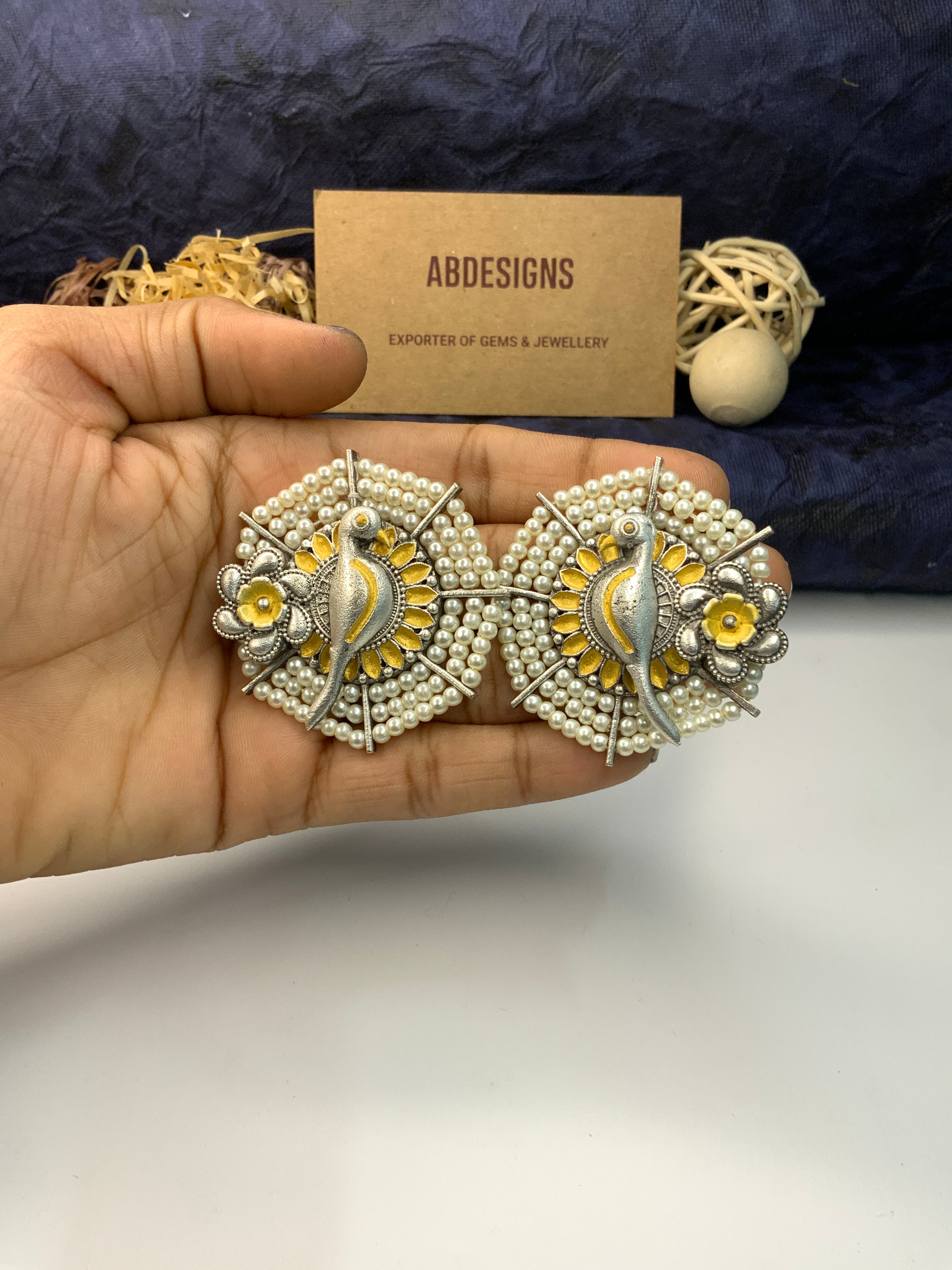 High Quality Fusion Parrot Stud Earrings - earrings by Abdesigns Jewellery