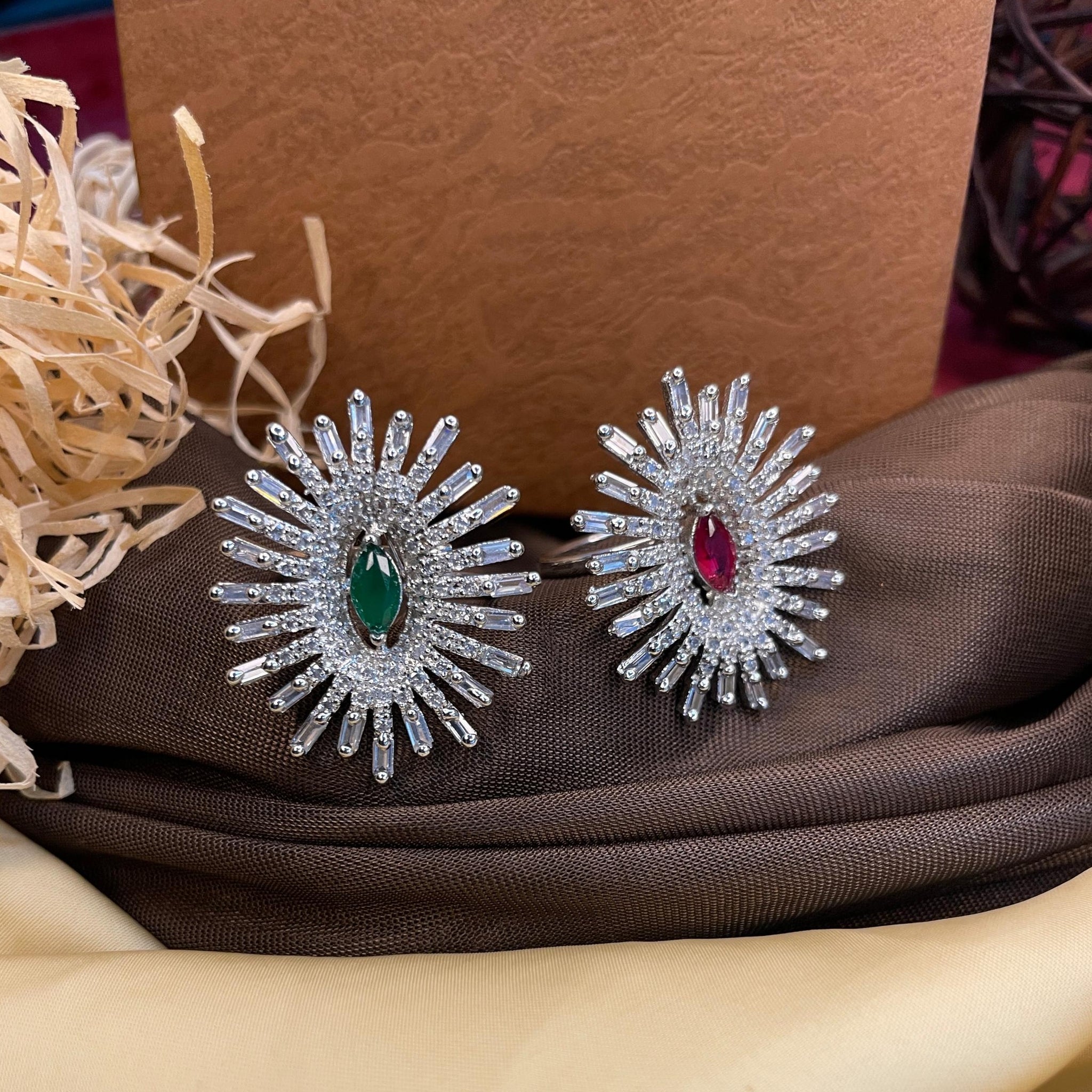 Beautiful Kata G-R Ring Combo - Abdesignsjewellery