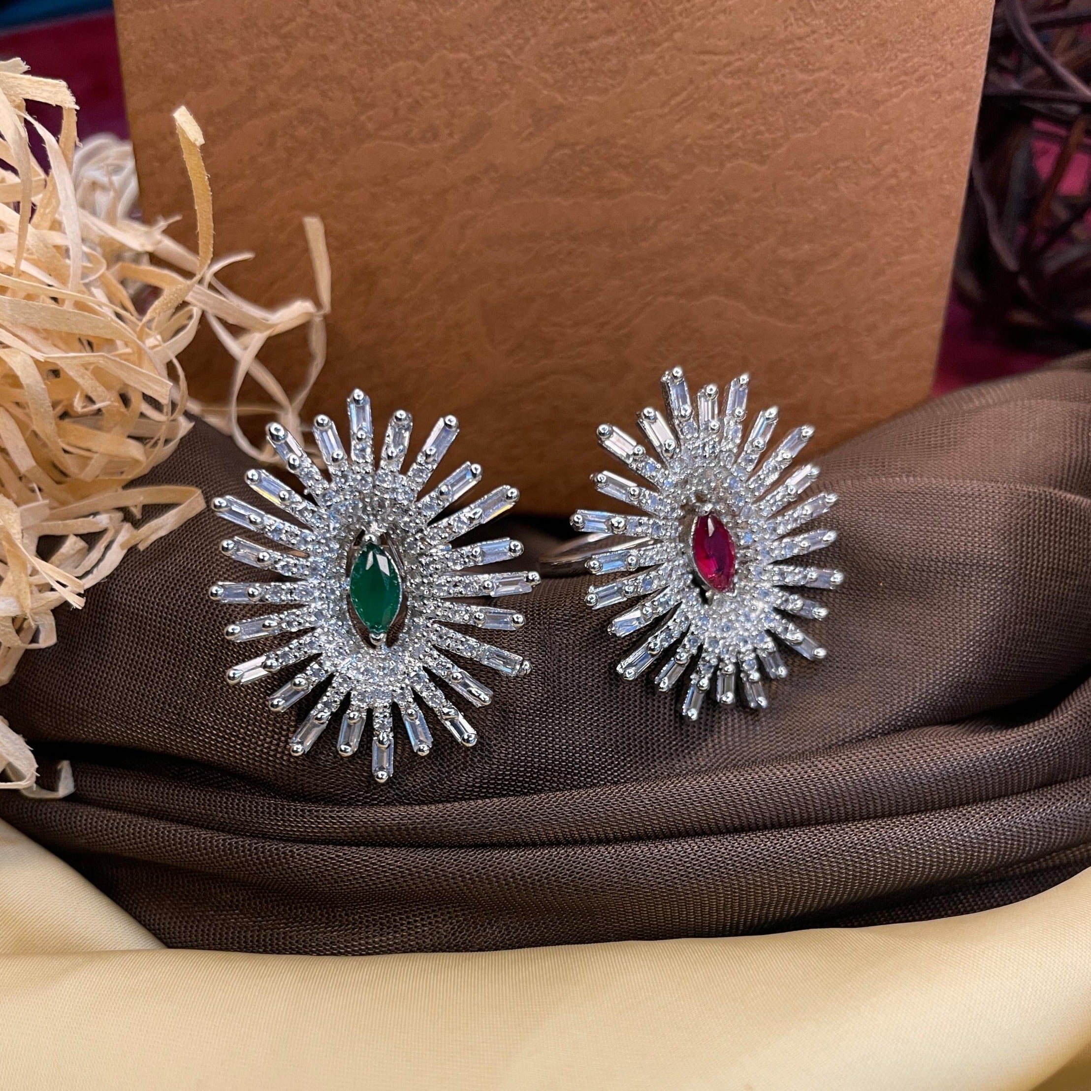 Beautiful Kata G-R Ring Combo - Abdesignsjewellery