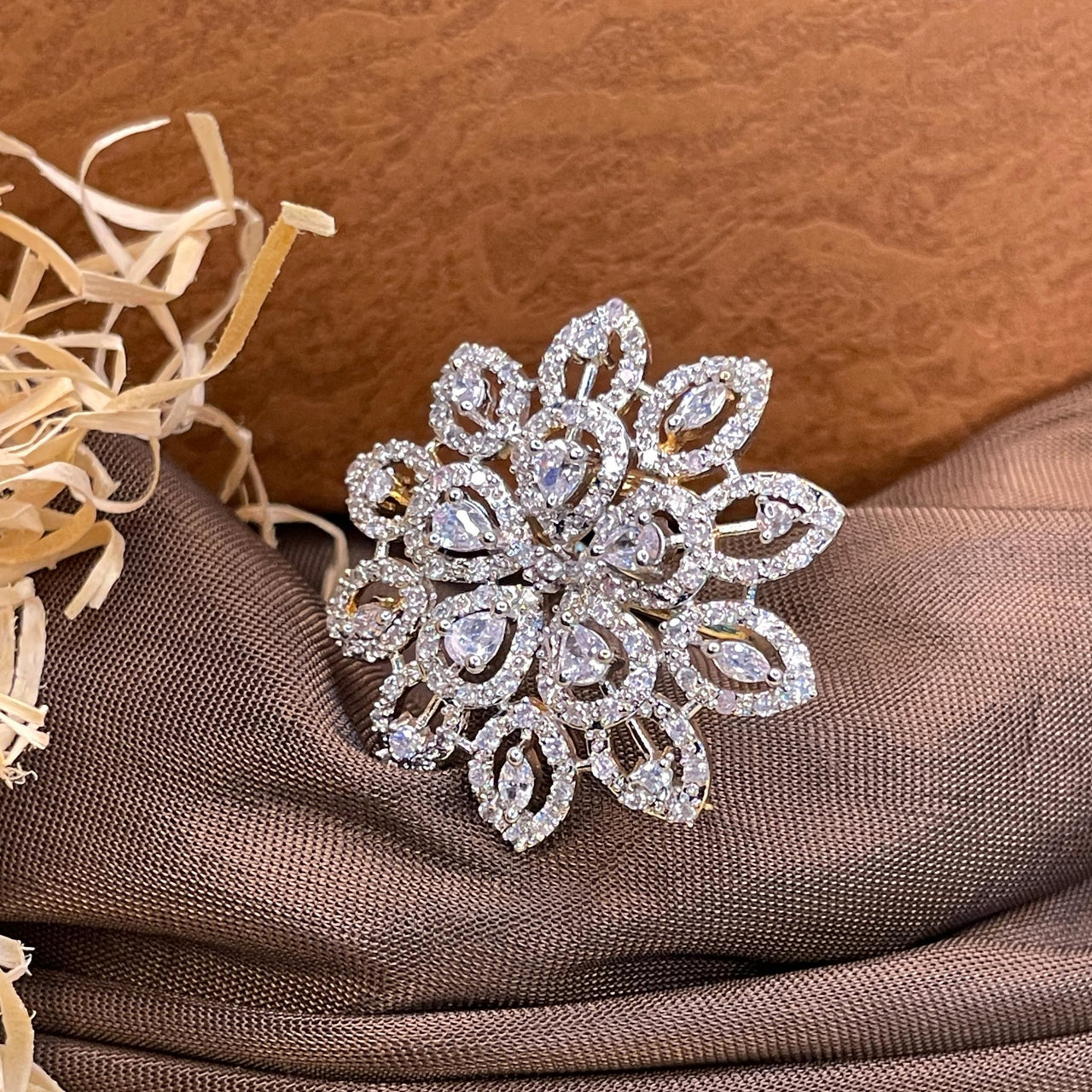 High Quality Oversized Diamond Rings - Abdesignsjewellery