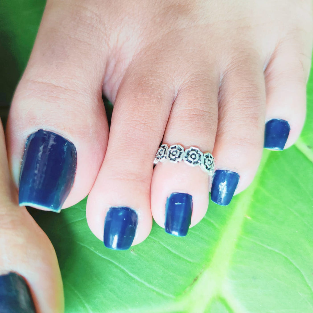 Beautiful German Silver Rose Toering - Abdesignsjewellery