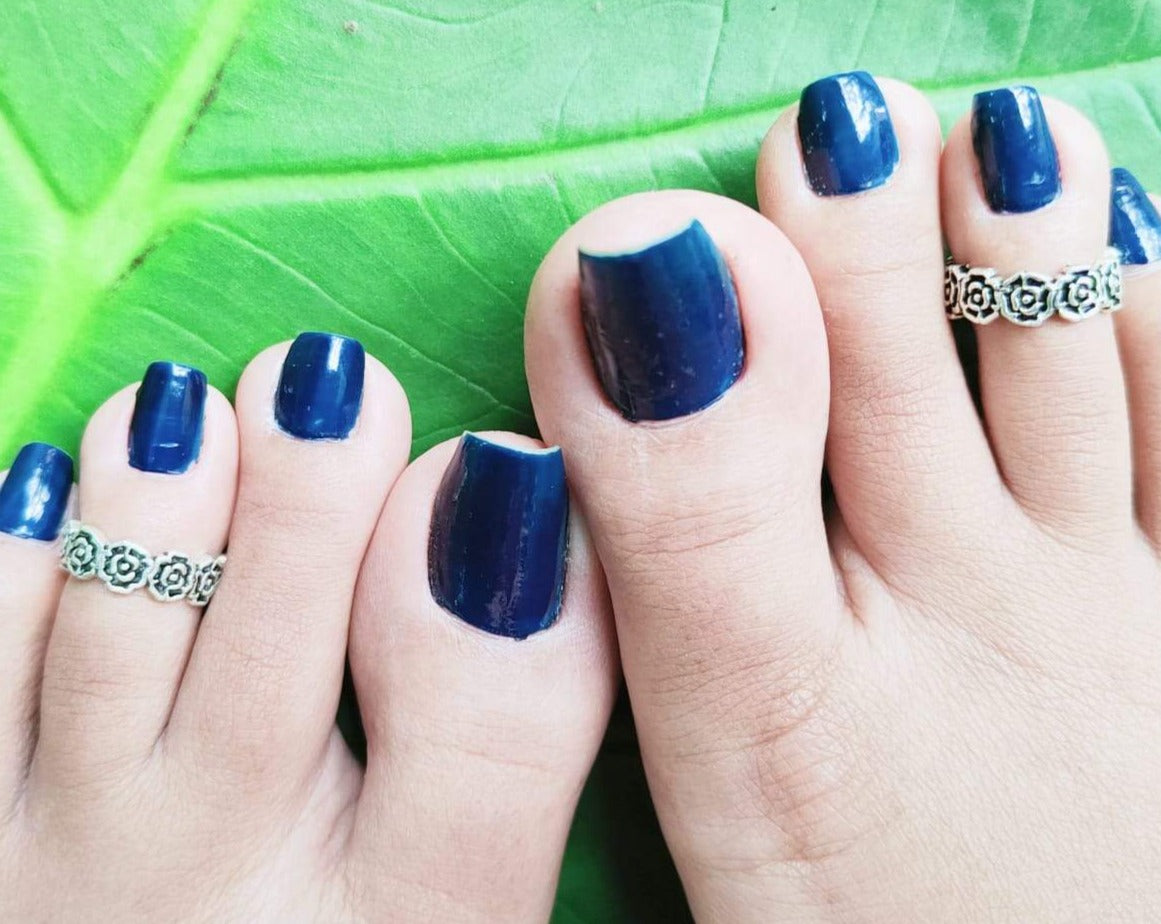 Beautiful German Silver Rose Toering - Abdesignsjewellery