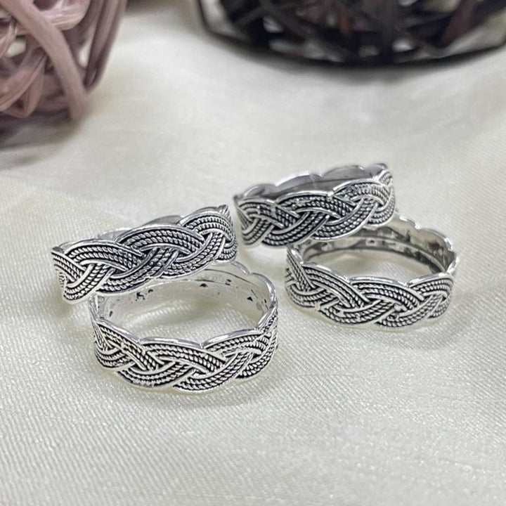 Elegant DailyWear Silver Plated ToeRing Abdesignsjewellery