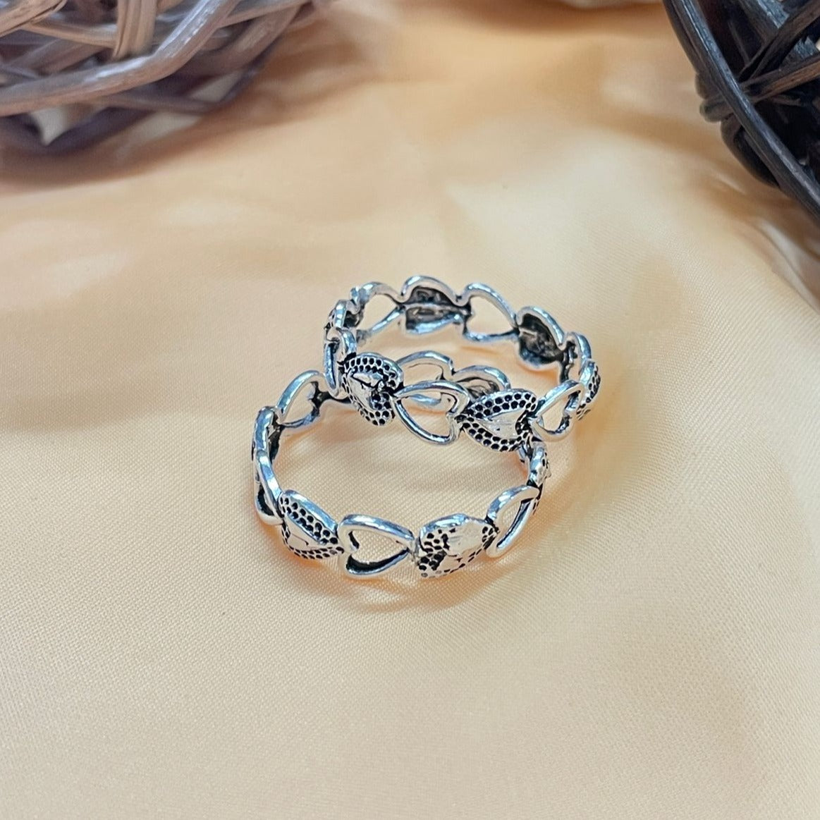 Cute Heart Shape Toe Rings - Abdesignsjewellery