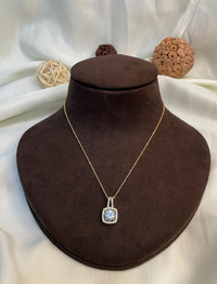 Thumbnail for Beautiful Gold Round Pendant Necklace - Abdesignsjewellery
