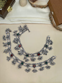 Thumbnail for German Silver Wedding Decorative Stylish Payal