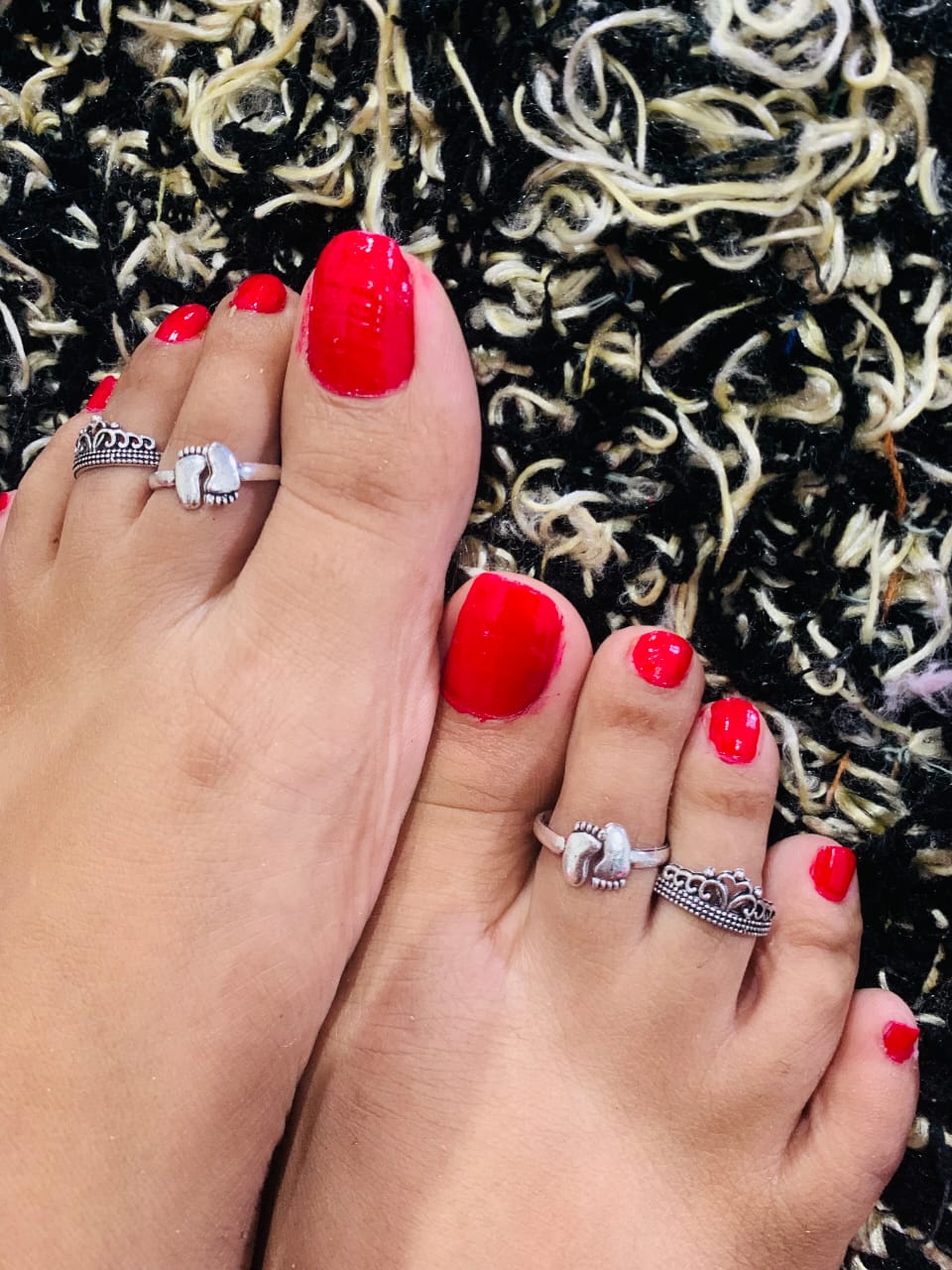 Foot Rings Design Indian Toe Rings Designs