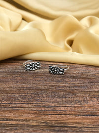 Thumbnail for German Silver Bow Pattern Toe Rings - Abdesignsjewellery