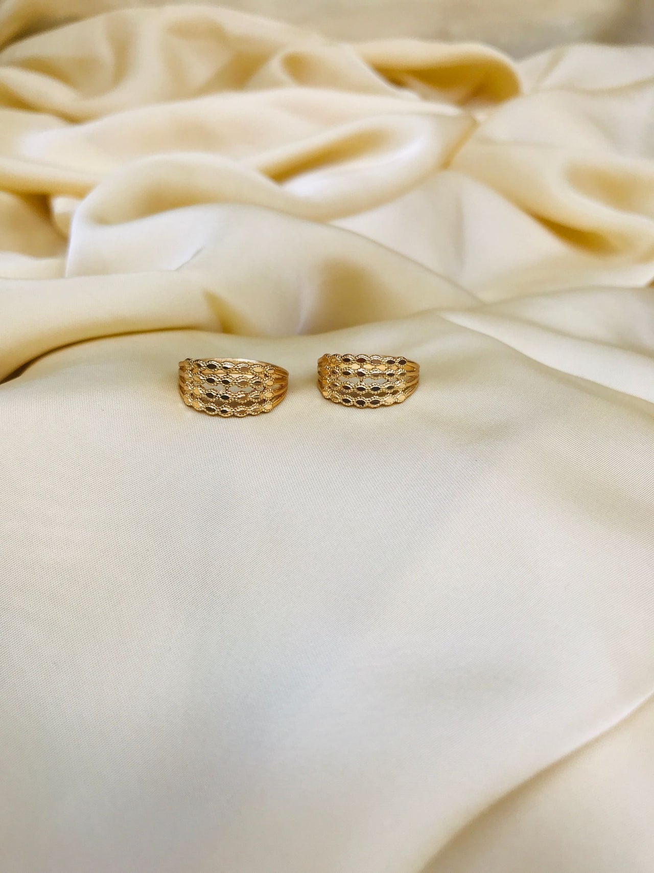 Traditional Classic Gold Toe Rings - Abdesignsjewellery