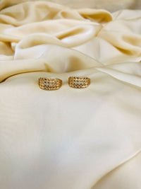 Thumbnail for Line Engrave Gold Toe Rings - Abdesignsjewellery