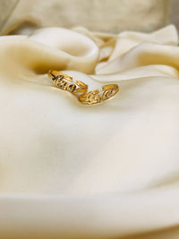 Thumbnail for Love Gold Plated Toe Rings - Abdesignsjewellery