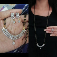 Thumbnail for Alice Christy Wedding Inspired Diamond Mangalsutra - Abdesignsjewellery