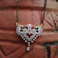 Thumbnail for Oversized Diamond Peacock Mangalsutra - Abdesignsjewellery