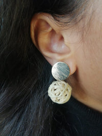 Thumbnail for Mate Bing Round Earring - Abdesignsjewellery