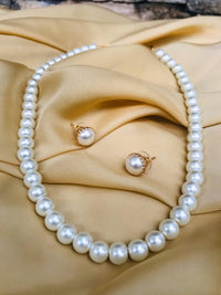 Thumbnail for Bhumika Gururani Round Artificial Pearl Necklace