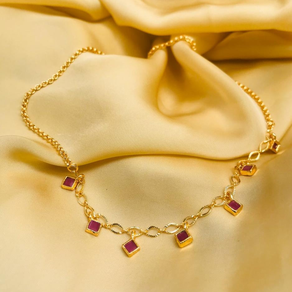Dailywear Square Necklace - Abdesignsjewellery