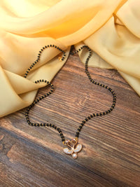Thumbnail for Cute Bird Shape Diamond Mangalsutra - Abdesignsjewellery