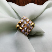 Thumbnail for Antique Square Diamond Fancy Ring