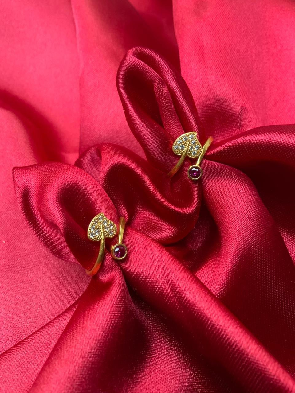 Elite Fancy Women Toe Rings - Abdesignsjewellery