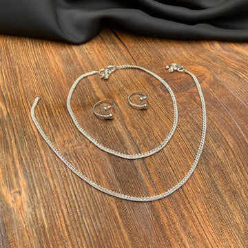 Elite Chunky Women Anklets & Toerings Combo Jewellery - Abdesignsjewellery