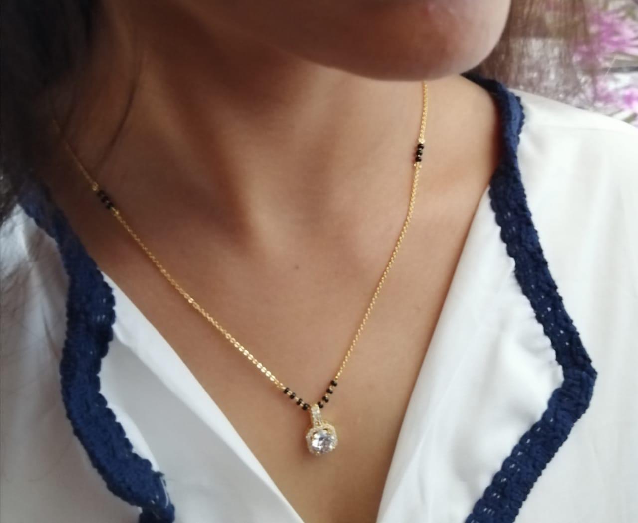 Thin mangalsutra 2025