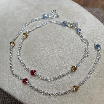 Classic Glittering Women Anklets - Abdesignsjewellery