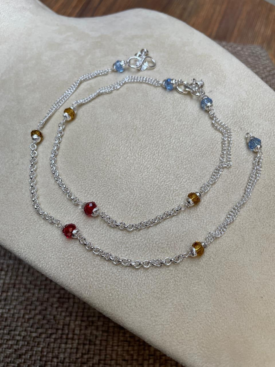Classic Glittering Women Anklets - Abdesignsjewellery